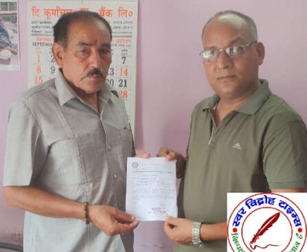 देवभूमि उद्योग व्यापार मंडल के आजीवन सदस्य बने रमेश जोशी !