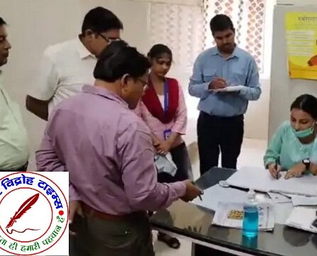CMO ने जिला महिला अस्पताल का निरीक्षण किया ! कई खामियों पर उठे सवाल, अनुपस्थित मिलने पर डॉक्टर का सितंबर का वेतन रोका !