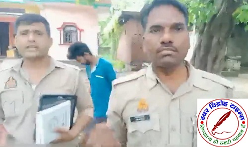 पत्रकार को थप्पड़ मारने के मामले में एक्शन ! मुख्य आरक्षी व आरक्षी को लाइनहाजिर !