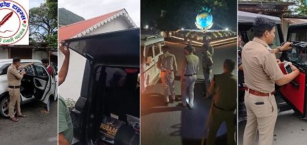 SSP NAINITAL के सख्त निर्देश पर अपराधों / सड़क दुर्घटनाओं में अंकुश लगाने हेतु जनपद में चल रही सघन चैकिंग अभियान !