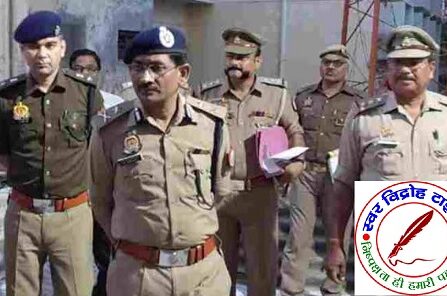 मुठभेड़ में पंजीकृत रंगदारी मांगने वाला अभियुक्त घायल व गिरफ्तार !