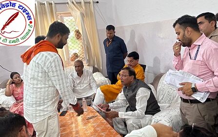 युवा समाजसेवी ने क्षेत्र में विकास एवं सुविधाओं के लिए केंद्रीय वित्त मंत्री को दिया ज्ञापन !