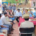 SDM खजनी की अध्यक्षता में खजनी थाने पर हुई नवरात्र दुर्गा पूजा व दशहरा को लेकर बैठक !