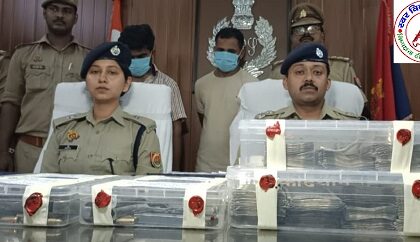वाराणसी में डकैती का मुख्य आरोपी निलंबित !
