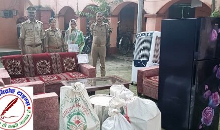 चोरी के मुकदमे में अभियुक्त / अभियुक्ता को किया गिरफ्तार !