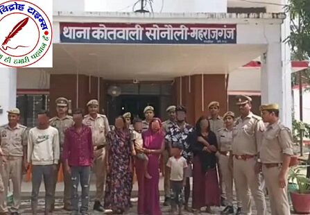 दुपट्टे से गला घोंटकर महिला की हत्या ! 3 महिला समेत 6 हत्यारोपी गिरफ्तार, घर बुलाकर दिया था घटना को अंजाम !