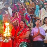 नवरात्र के प्रथम दिन माॅ गंगा महा आरती में मुख्य अतिथि के रूप में शामिल हुए पिछड़ा आयोग प्रदेश उपाध्यक्ष दर्जा प्राप्त राज्यमंत्री सोहनलाल श्री माली !