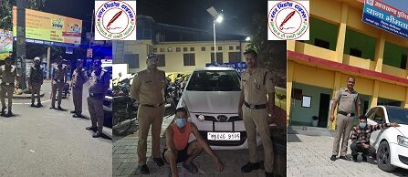 ट्रैफिक नियमों को तोड़ने वाले 413 चालकों एवं सार्वजनिक स्थान पर नशा करने वाले 30 व्यक्तियों के विरुद्ध कार्यवाही ! शराब पीकर वाहन चलाओगे तो जेल जाओगे ! भीमताल पुलिस ने 02 चालकों को नशे शराब में वाहन चलाने व हुङदंग मचाने पर किया गिरफ्तार, 02 कार सीज ! SSP NAINITAL के सख्त निर्देश पर जनपद सघन चैकिंग जारी !
