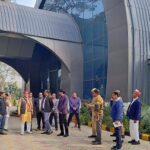 महामहिम राज्यपाल महोदया के आगमन हेतु कार्यक्रम स्थल का किया निरीक्षण !