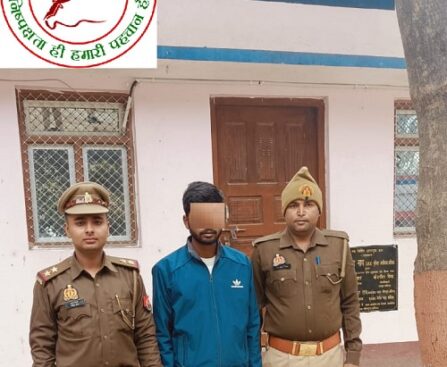 थाना भीमपुरा पुलिस द्वारा वांछित अभियुक्त गिरफ्तार, अपहृता सकुशल बरामद !