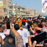 मिल्कीपुर में खब्बू तिवारी का तूफानी प्रचार जारी !
