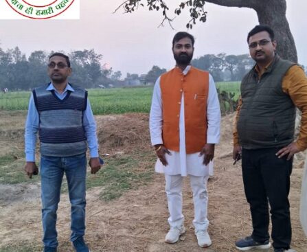 विद्युत विभाग के अधिकारियों द्वारा नए विद्युत उपकेंद्र स्थापना के लिए किया गया सर्वे !