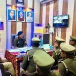 CO रसड़ा द्वारा नगरा थाने का किया गया अर्द्धवार्षिक निरीक्षण, सर्वसम्बन्धित को दिए गए आवश्यक दिशा-निर्देश !