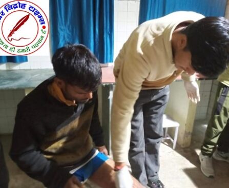 रुपयों के लेन-देन के चक्कर में एक युवक ने दूसरे युवक पर किया चाकू से हमला !