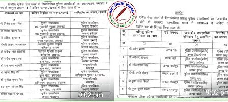 उत्तर प्रदेश में PPS रैंक के 19 पुलिस अफसरों का तबादला !