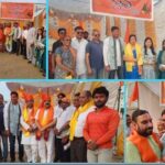करणी सेना ने प्रदर्शनी मैदान पर कैंप लगाकर लोगों को दी होली के त्यौहार की शुभकामनाएं !