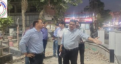 नगर आयुक्त ने इंदिरा बाल विहार पर चल रहे कार्यों का स्थलीय निरीक्षण किया !