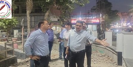 नगर आयुक्त ने इंदिरा बाल विहार पर चल रहे कार्यों का स्थलीय निरीक्षण किया !