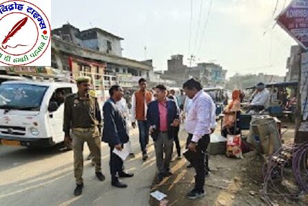 DM के निर्देशानुसार मुख्य राजस्व अधिकारी ने कटहल नाला पर निर्माणाधीन सेतु के निर्माण कार्य में आ समस्याओं के समाधान के लिए किया निरीक्षण ! समस्याओं का समाधान कराते हुए निर्धारित समय में निर्माण कार्य पूर्ण कराने के दिए निर्देश !