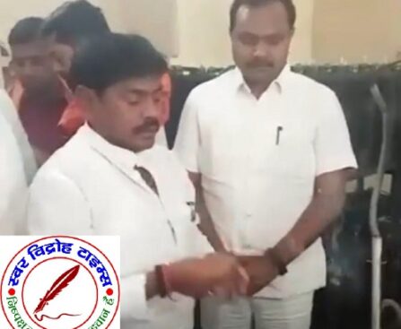 समाज कल्याण राज्य मंत्री ने किया कुर्सी कूलर का उद्घाटन, बना चर्चा का विषय !