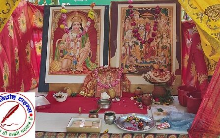 जेल हुई श्रीराम मय व देवी मय !