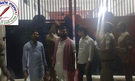 सीएम का पुतला दहन करने के मामले में भेजा गया जेल !