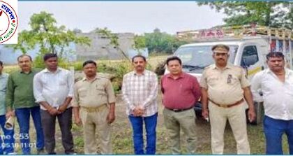 अवैध लकड़ी लदी पिकअप वाहन से वसूला एक लाख रुपये जुर्माना !