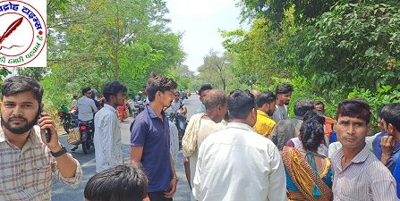 तेज रफ्तार से आ रही इको गाड़ी ने मोटरसाइकिल में मरी टक्कर !