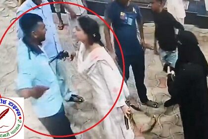 हरदोई में युवती की गुंडई, सेल्समैन को रिवॉल्वर सटाकर दी जान से मारने की धमकी !