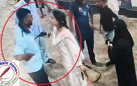 हरदोई में युवती की गुंडई, सेल्समैन को रिवॉल्वर सटाकर दी जान से मारने की धमकी !