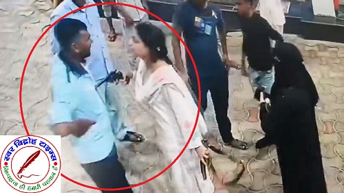 हरदोई में युवती की गुंडई, सेल्समैन को रिवॉल्वर सटाकर दी जान से मारने की धमकी !