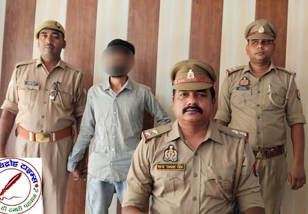 गैंगस्टर का वांछित 25 हजार का ईनामी अन्तर्जनपदीय शातिर अपराधी गिरफ्तार !