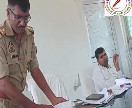 थाना उसका बाजार का सोशल मीडिया पर वीडियो वायरल !