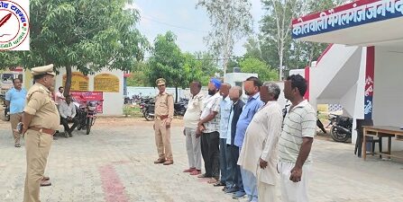 चिन्हित असामाजिक तत्वों को सख्त दी हिदायत - नवागत प्रभारी निरीक्षक