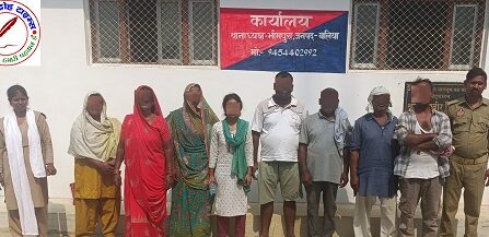 झगड़ा फसाद कर शांति भंग करने वाले 08 व्यक्तियों / महिलाओं के विरूद्ध कार्यवाही !