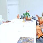 ब्लॉक प्रमुख शशांक शेखर तिवारी ने CM योगी आदित्यनाथ से मुलाक़ात की !
