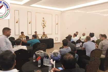 पार्किंग व्यवस्था एवं जाम से निजात के संबंध में व्यापारी बंधु के साथ गोष्ठी आयोजित !