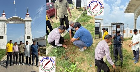 वृक्षारोपण कर संगठन संस्थापक नीरज माथुर जी को दी जन्मदिन की बधाई !