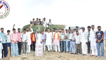 हनुमानगढ़ में राष्ट्रीय गौरक्षक सेना द्वारा बेसहारा गोवंश के लिए किया गया सेवा कार्य !