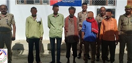 शांति व्यवस्था भंग करने वाले कुल 05 व्यक्ति गिरफ्तार !