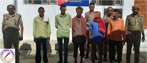 शांति व्यवस्था भंग करने वाले कुल 05 व्यक्ति गिरफ्तार !