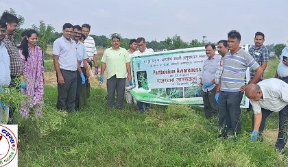 IIVR में पार्थेनियम जागरूकता कार्यक्रम का आयोजन !
