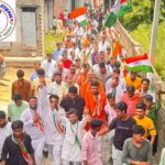 युवा मोर्चा मंडल अध्यक्ष राजदीप शर्मा के नेतृत्व में निकाली गई भव्य तिरंगा यात्रा !