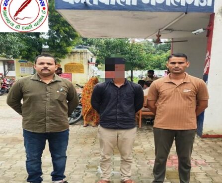 पॉक्सो एक्ट से सम्बन्धित वांछित बाल अपचारी को गिरफ्तार !