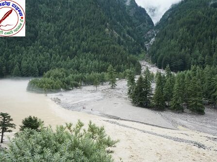 DM उत्तरकाशी ने हर्षिल क्षेत्र में हाल ही में बनी अस्थायी झील का स्थलीय निरीक्षण कर लिया जायजा !
