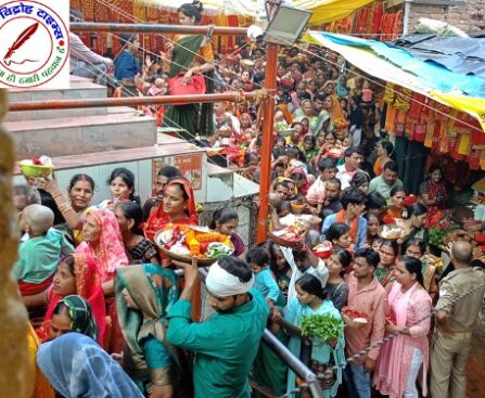 बड़ी शीतला माता के दरबार में उमड़े श्रद्धालु !