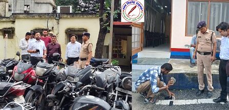 थाना ITI ने की नियमानुसार नीलामी व नष्टीकरण की कार्यवाही !