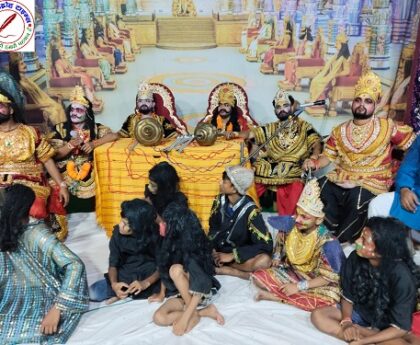 चुनार रामलीला में ताड़का बध का हुआ मंचन !