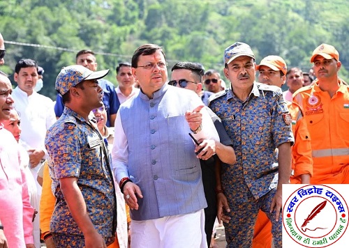 CM धामी ने नंदानगर क्षेत्र में आपदा से हुए नुकसान का लिया जायजा !