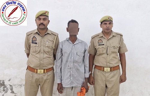 थाना रसड़ा जनपद बलिया पुलिस द्वारा 01 नफर वारंटी को किया गया गिरफ्तार !